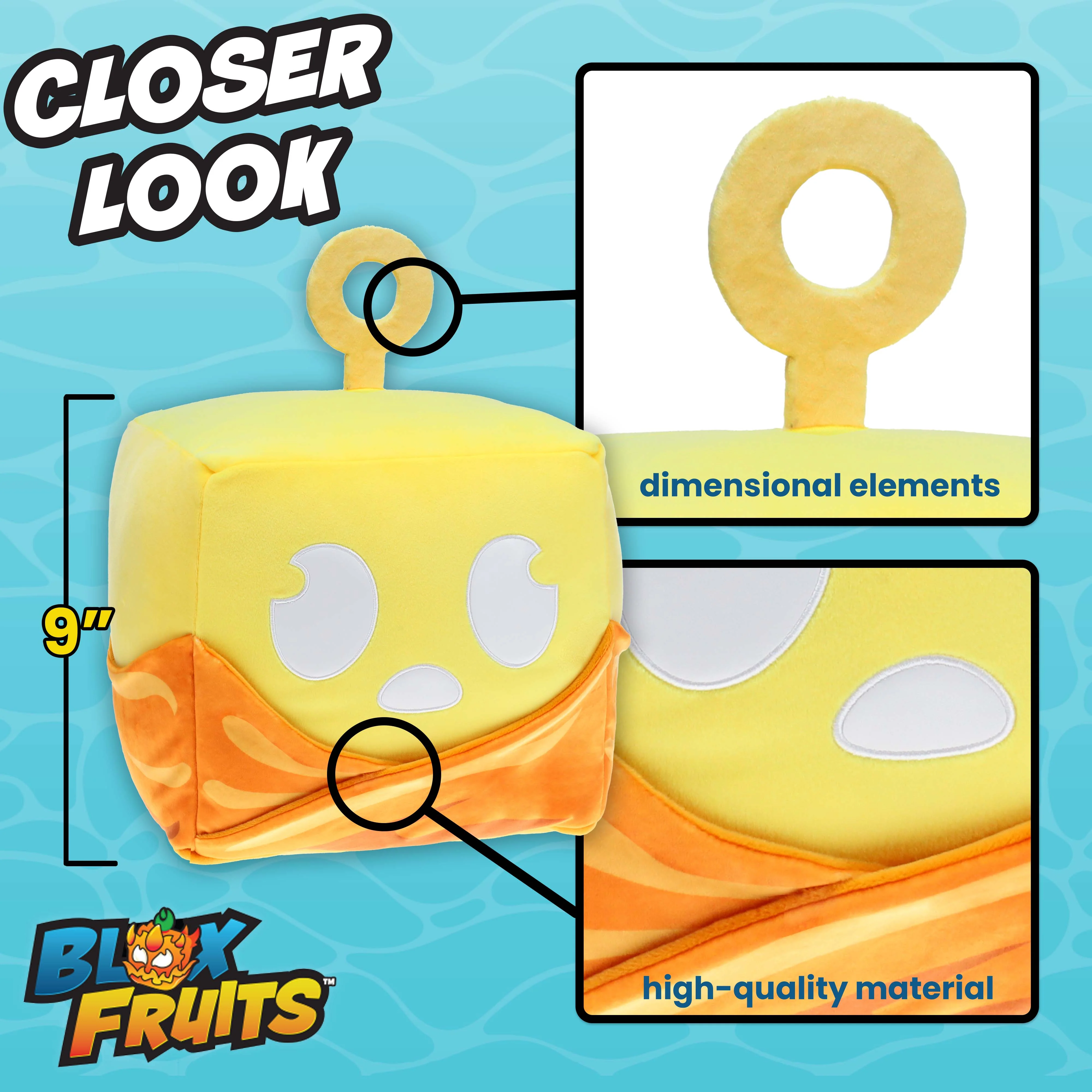 BLOX FRUITS - Buddha Huge Plush (9" Tall, Series 2) [Includes DLC] - Image 5